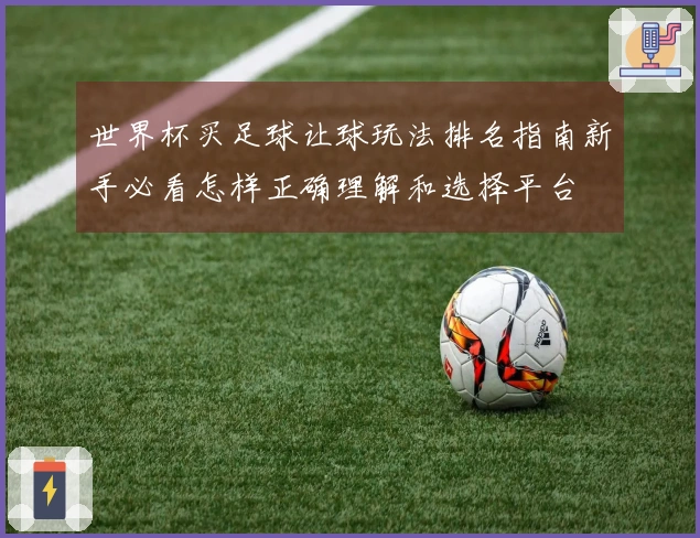 世界杯买足球让球玩法排名指南新手必看怎样正确理解和选择平台